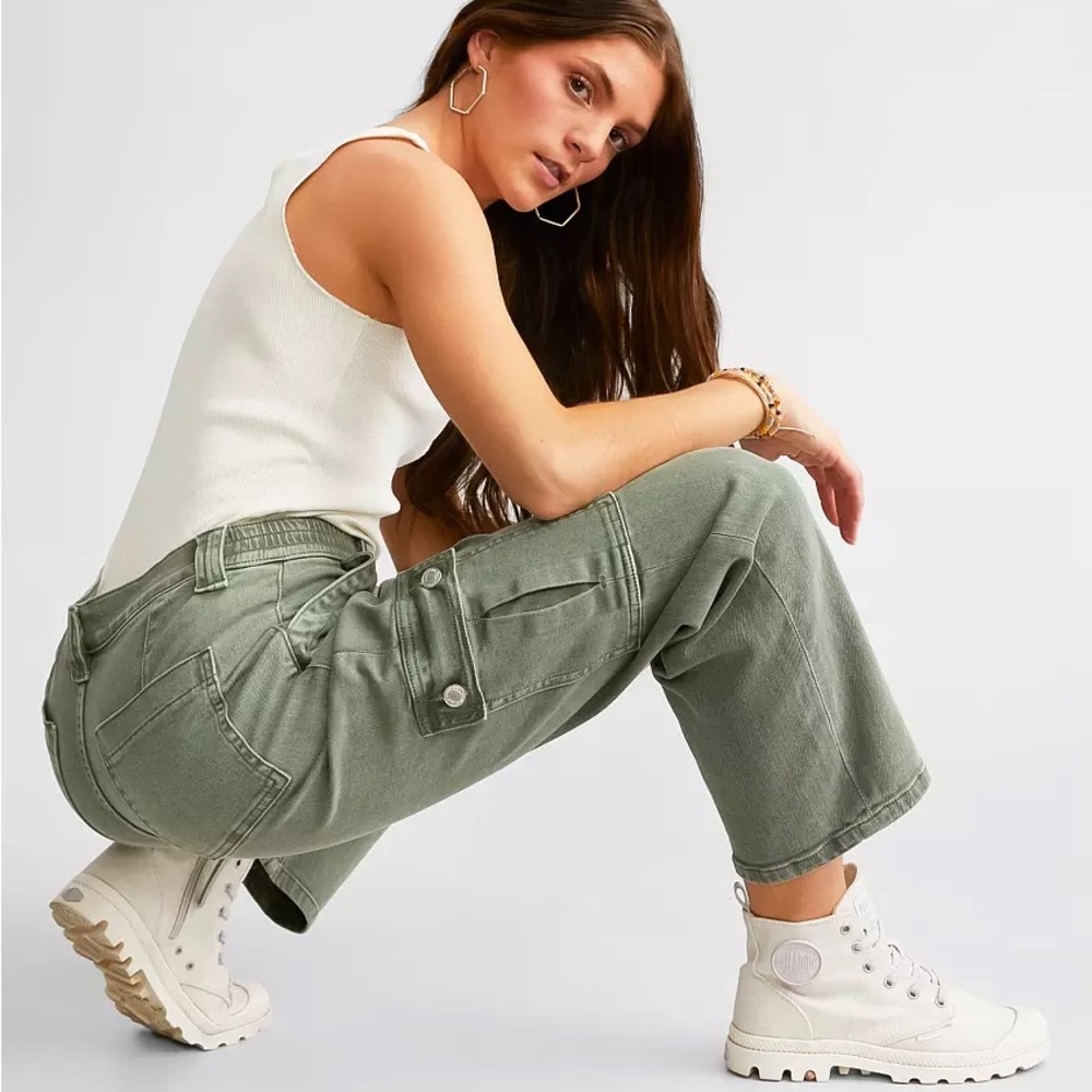 VERVET BY FLYING MONKEY Stretch Cargo Pant